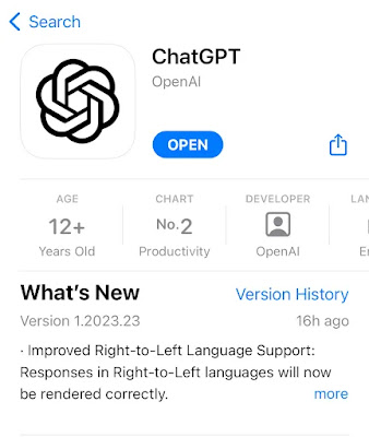 chatgpt ios app