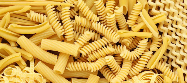 Pasta y alimentos energeticos