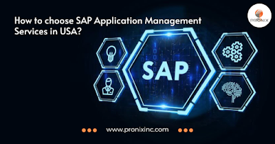 How to choose SAP Application Management Services in USA | Pronix Inc