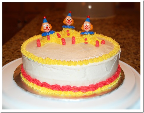 clown cake