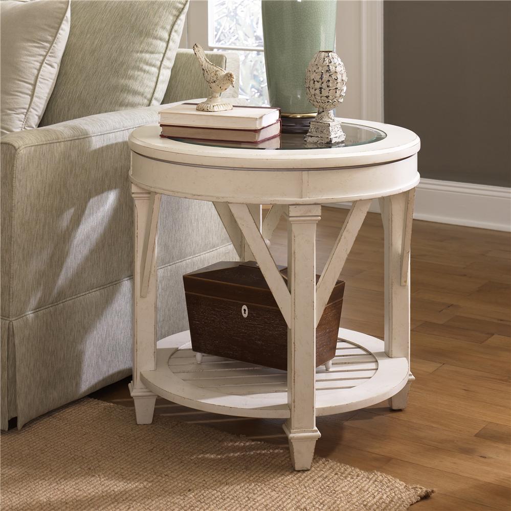 Hammary Promenade Round End Table Wayside Furniture End Tables Hammary Promenade Round End Table Wayside Furniture End Tables