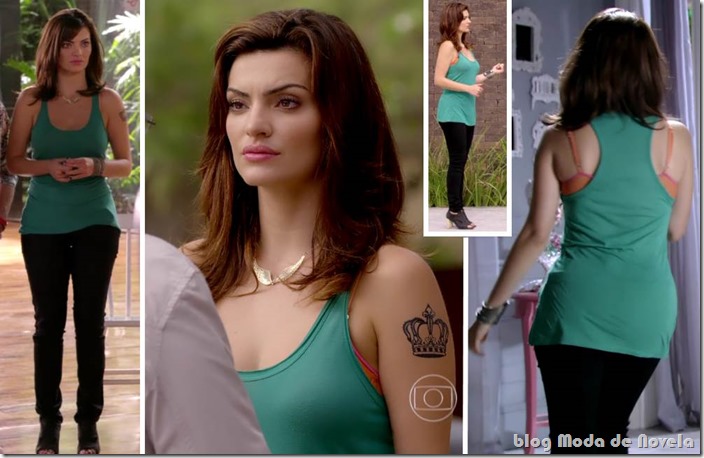 moda da novela sangue bom - charlene capítulo 03 de junho de 2013