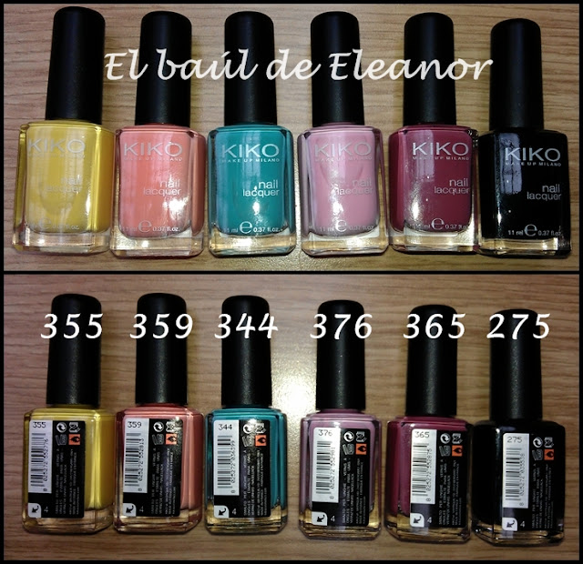 Esmaltes de Kiko