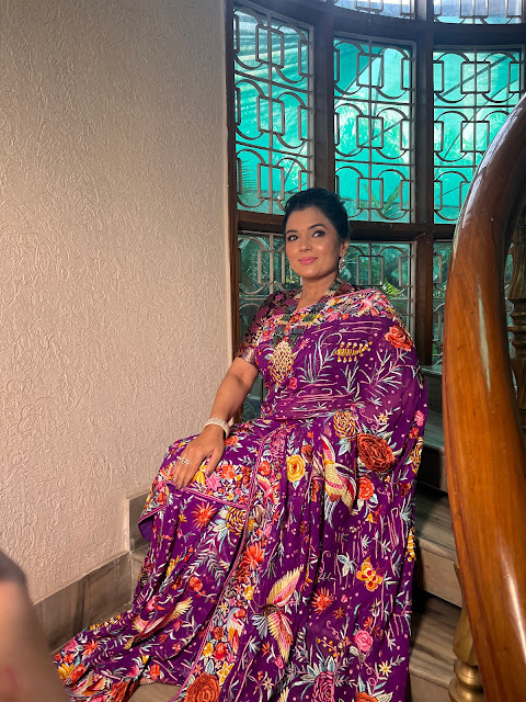 Parsi gara saree