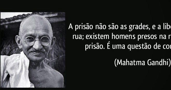 Imagens de frases de liberdade da cadeia