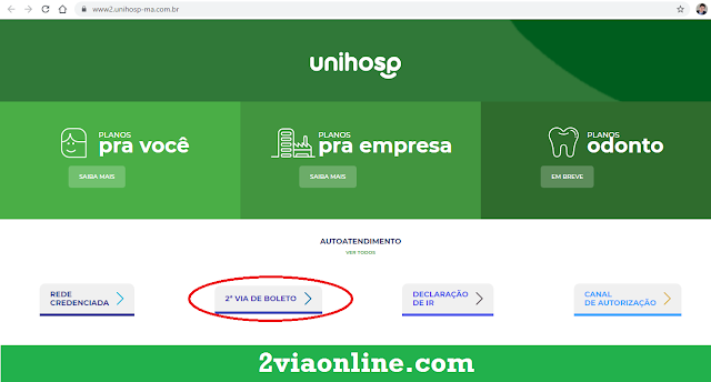 Com o CPF do Beneficiário e Data de Nascimento você consegue consultar e gerar boleto atualizado da 2Via do Plano de Saúde UniHosp