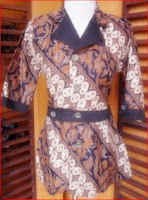 Model baju batik kantor