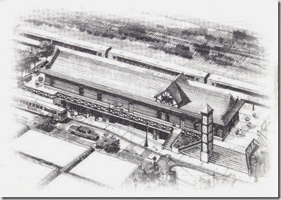Rendering of Kelso Intermodal Facility in Kelso, Washington