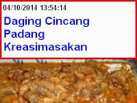 RESEP DAGING CINCANG ENAK KHAS PADANG