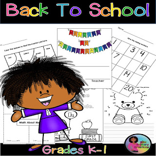 Back to School K-1 Printables