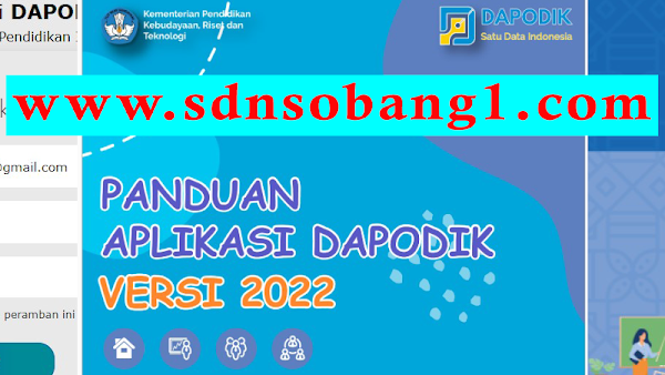 Download Buku Panduan Aplikasi Dapodik Versi 2022