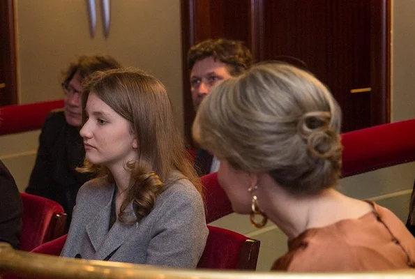Queen Mathilde and Crown Princess Elisabeth attended Bach’s Cello Suites modern dance performance