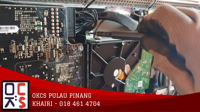 SOLVED: KEDAI REPAIR IMAC GELUGOR | IMAC 27 A1312 CAN’T BOOT MACOS, SUSPECT HDD PROBLEM, UPGRADE SSD 240GB