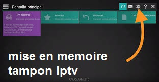 mise en memoire tampon iptv