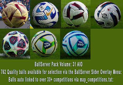 PES 2021 BallServer Pack Volume: 31 AIO