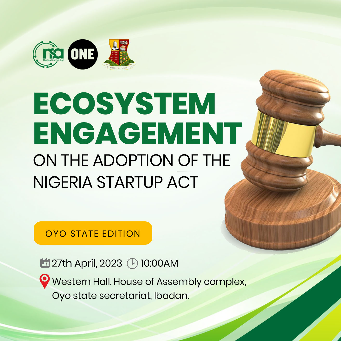 Nigeria Startup Act Ecosystem Engagement Train Lands in Oyo