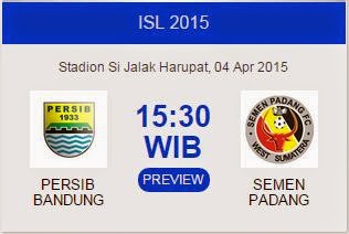 Persib Bandung vs Semen Padang Buka ISL 2015