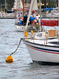 yellow buoy