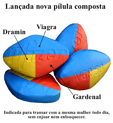 Viagra, Gardenal e Dramin