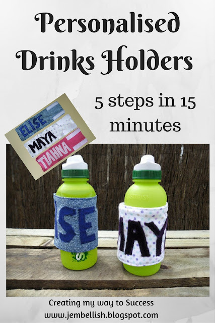 Personalised Drink Bottle Holder