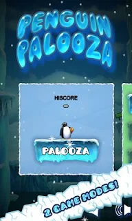 Screenshots of the Penguin Palooza for Android tablet, phone.
