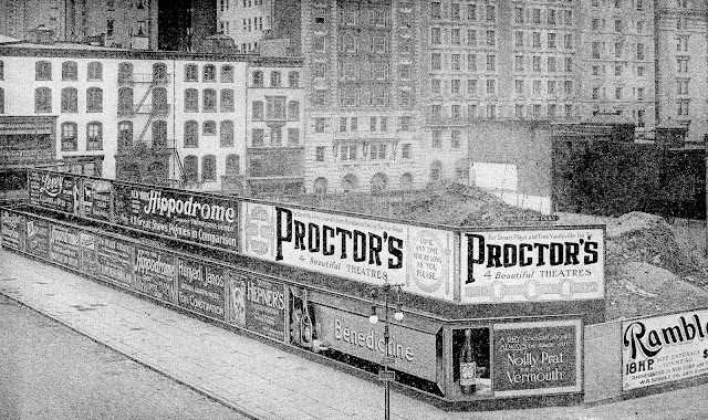 1909 urban advertising, billboards