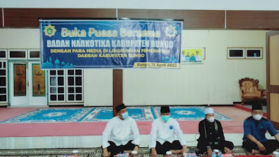 Buka Bersama BNK Kabupaten Bungo Dengan Insan Pers dan Media.