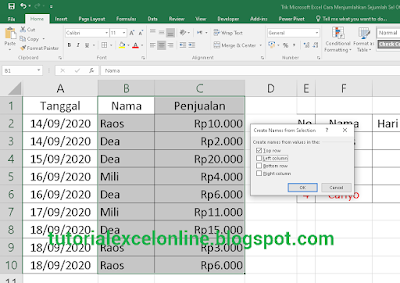 Trik Microsoft Excel: Cara Menjumlahkan Sejumlah Sel Otomatis Tanpa Klik Satu Persatu