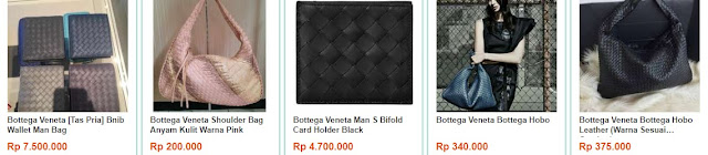 Daftar Harga Tas Bottega Veneta Terbaru