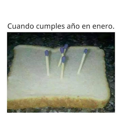 Imagenes de Humor : Cumplir años en enero 