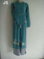 Busana muslim gamis motif collection