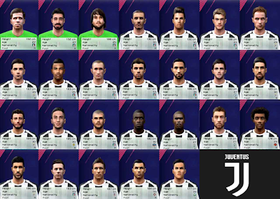 Juventus Full Face Pack 201819 Pes 6 Kazemario Evolution