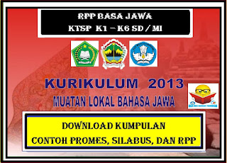 DOWNLOAD RPP Basa Jawa KTSP Kelas 4 SD/MI Tahun 2020/2021 Gratis!