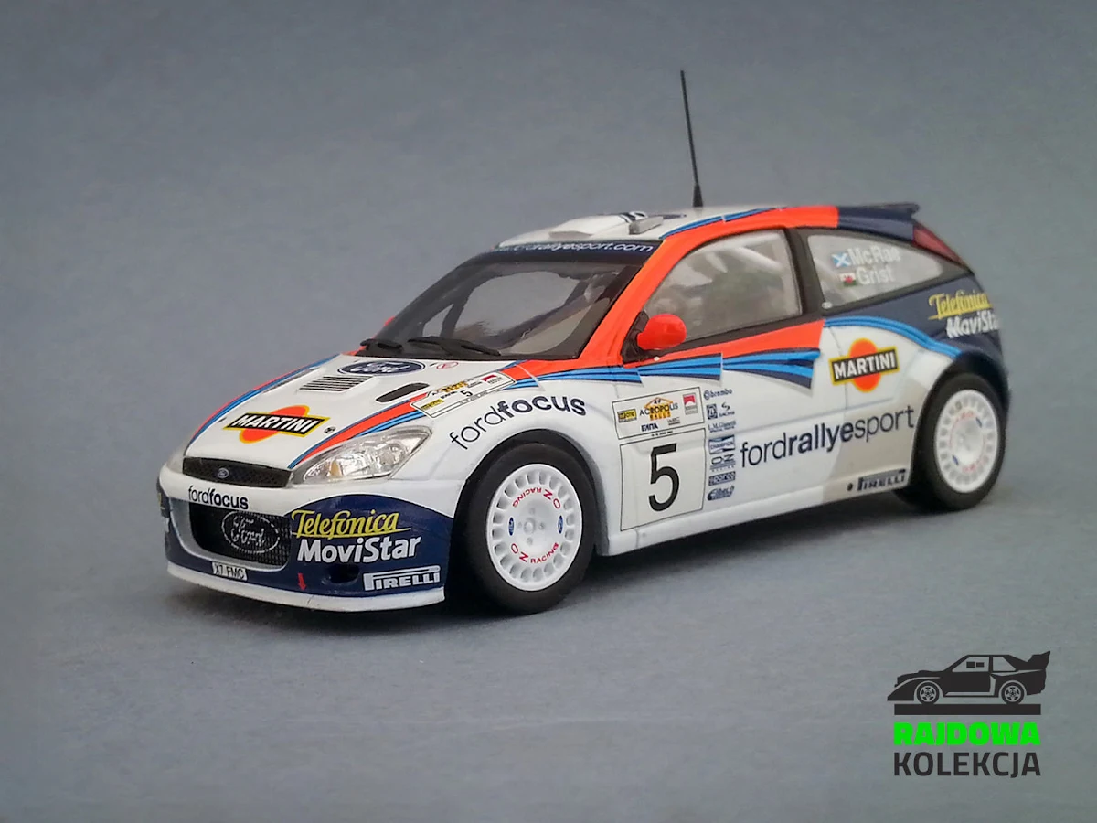 Minichamps Ford Focus RS WRC Winner Rally Acropolis 2002