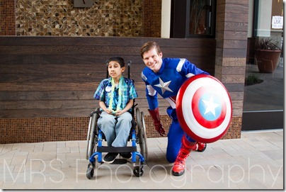 Make A Wish San Diego - Captain America - Fashion Valley Mall (7 of 15)