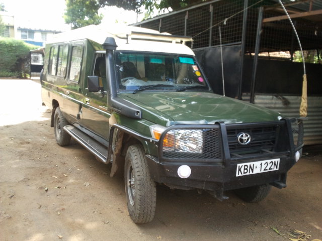 4x4, 4wd safari car hire and rentals Nairobi Airport Kenya