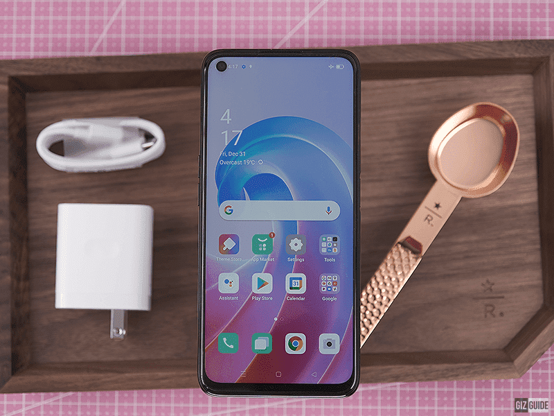 The OPPO A96 phone