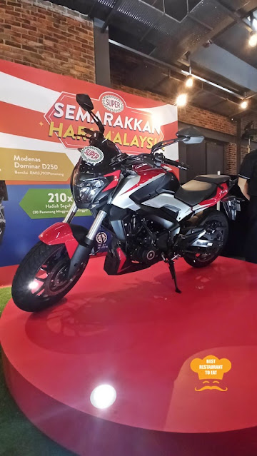 Super Coffee Classic Semarakkan Hari Malaysia Contest Prizes - Modenas Dominar D250