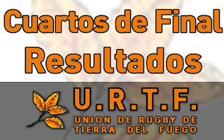 [URTF] Resultados: 1ra División - Cuartos de Final