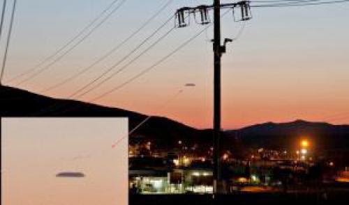 Incredible Photo Of A Ufo Over Barstow California