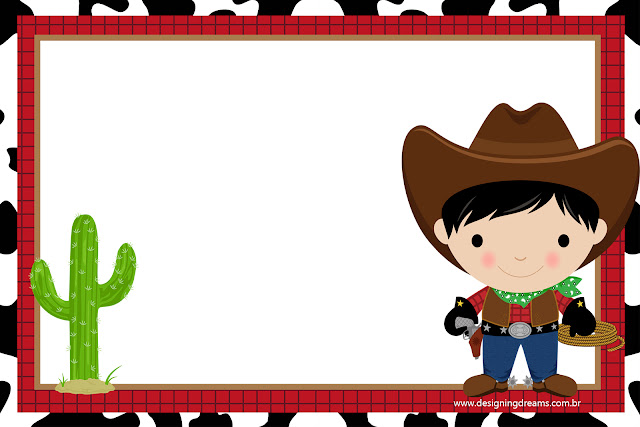 Cowboy babies, Free Printable Invitations, Labels or Cards.