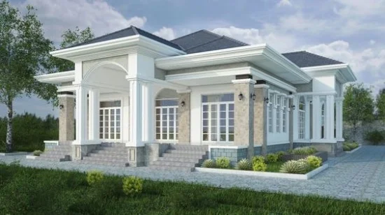 27 desain inspiratif rumah minimalis modern atap limas 1 lantai