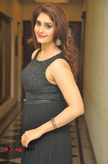 Actress Surabhi Stills in Black Long Dress at turodu Audio Launch  0061.JPG