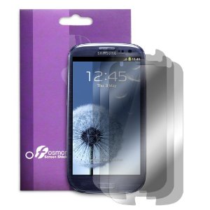 Fosmon Crystal Clear Screen Protector Shield for the Samsung Galaxy S3 S III i9300 - 3 Pack
