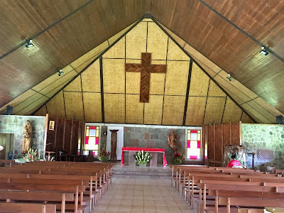 Inside Church Nuku Hiva