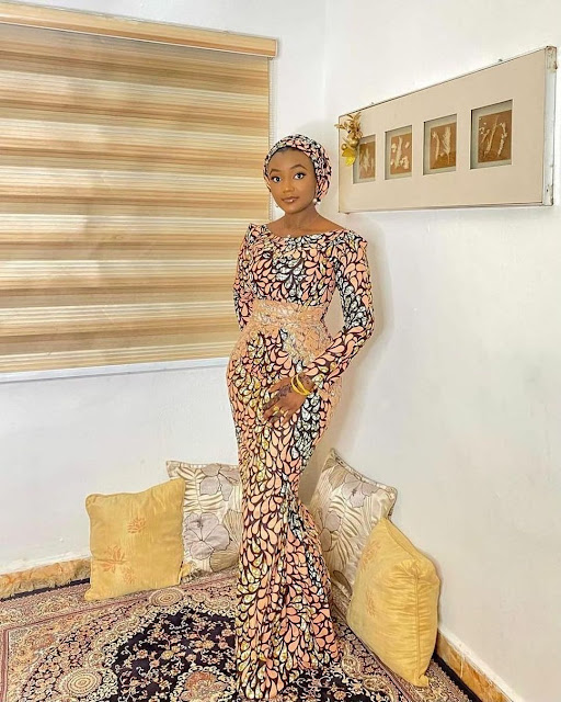 Latest Hausa Ankara Gown Styles 2022.