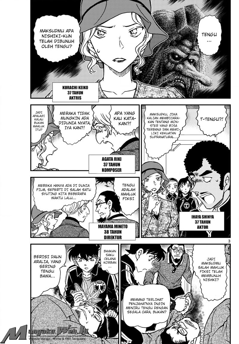 Detective Conan Chapter 1001 Update- Setan Merah