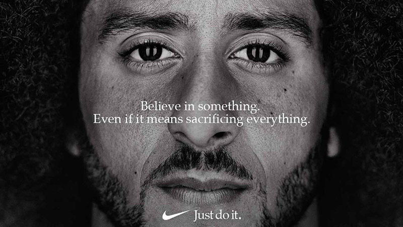 Tuy hứng chịu nhiều gạch đá nhưng Kaepernick và chiến dịch “Believe in Something” của Nike đã tạo được những kỷ lục đáng kể. Bằng chứng là doanh số tăng vọt 31% và giá cổ phiếu của công ty đạt mức cao nhất mọi thời đại.