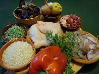 ingredienti della paella valenciana