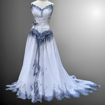 For only 700 you can purchase this Corpse Bride inspired gown here